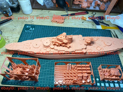 1/350 USS Pennsylvania (BB-38) Destroyer(full Hull/waterline)