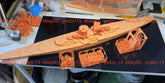 3d Printed Kit 1/350 French Super Battleship Patrie(full Hull/waterline)
