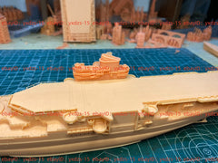 3d Printed Kit 1/700 Uss Nebraska Bb-14 Battleship(full Hull/waterline)