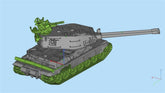3d Printed 1/35/72 Russian F-series "Granite" ST-II Heavy Tank Kit