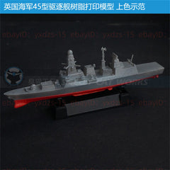 3d Printed Kits 1/700/1250/2000 Daring Class of Royal Navy's Type 45 Destroyer
