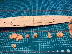 3d Printed 1/700 Soviet Cruiser Ochakov(Project 1134B) (full Hull/waterline)