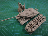 3d Printed 1/35/72 Russian F-series "Salamander" IS-4 Heavy Tank Kit