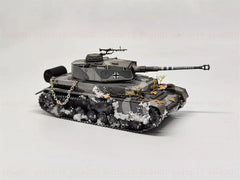 1/72 German Panzerkampfwagen Iv Tank Painted Finished Model