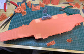 3d Printed 1/700 Us Forrestal Aircraft Carriers (cva-59) (full Hull/waterline)