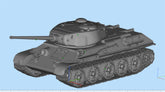 3d Printed 1/35/72 Soviet T-34M-54 Medium Tank Kit