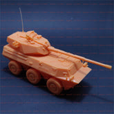 3d Printed 1/72/144 China Ptl-02 Wheeled Assault Gun Unpainted Kit