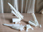 3d Printed 1/72 M4A4 Sherman TankS-200 Vega+S-125 Neva/Pechora Unpainted Kit