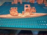 3d Printed 1/700 London Classcruisers(full Hull/waterline)
