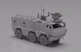 3d Printed 1/72/87 Kamaz Typhoon-K 6x6 Armoured Truck Unpainted Kit