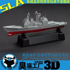 3d Printed Kits 1/700/1250/2000 Uss Uss Bunker Hill (cg-52) Cruiser