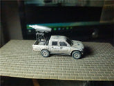 1/72 Middle East 4-Door Armed Pickup with Rocket Launcher Painted Finished Model