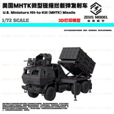 3d Printed 1/72 Us Mhtk Micro-collision Interceptor Missile Launch Vehicle