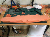 3d Printed 1/700 United States Aircraft Carrier(full Hull/waterline)
