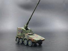 1/72 German Boxer Armored Vehicle Rch155 Howitzer Painted Finished Model