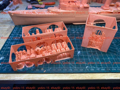 3d Printed 1/350 Hms Liverpool (c11) Cruiser(full Hull/waterline)