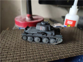 1/72 German Panzerkampfwagen 38(t) Ausführung E/F Tank Painted Finished Model