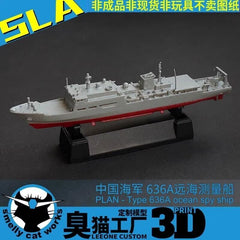 3d Printed Kit 1/700/1250/2000 Chinese Type 636a Ocean Survey Vessel