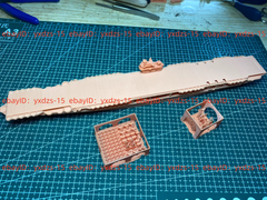 3d Printed 1/700 Uss Ranger (cv-4) Aircraft Carrier(full Hull/waterline)