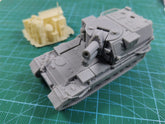 3d Printed 1/35/72 Italian F-series "Little Bart" Conqueror GC SPG Kit