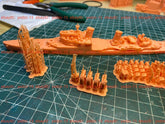 3d Printing 1/700 Hms Liverpool (c11) Cruiser(full Hull/waterline)