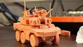 3d Printed 1/72 EBRC Wheeled Recon-Armored Vehicle Unpainted Kit