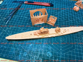3d Printed 1/700 Bora 1941 Heavy Cruiser Italy(full Hull/waterline)
