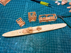 3d Printed 1/700 French De Grasse Cruiser(full Hull/waterline)