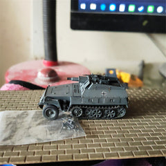 1/72 German Sd.Kfz.250/8 Recon Vehicle Painted Finished Model