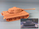 3d Printed 1/72 German E-75 Heavy Tank Unpainted Kit