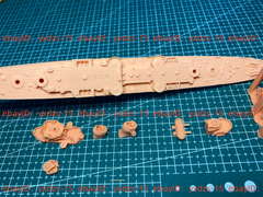 3d Printed 1/700 Soviet Cruiser Ochakov(Project 1134B) (full Hull/waterline)