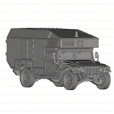 3d Printed 1/72 Ambulance Unpainted Kit