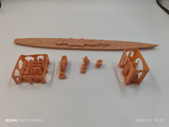 1/700 Petropavlovsk Cruiser(full Hull/waterline)