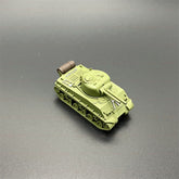 1/144 American M4a3-e8 Sherman Medium Tank Painted Finished Model