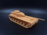 3d Printed 1/72/144 Soviet KV-4 KTTS Heavy Tank Unpainted Kit