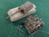 3d Printed 1/35/72 German D-series "Desert Ship" Maus Heavy Tank Kit