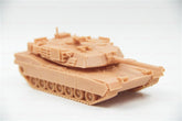 3d Printed 1/72/144 M1A1 Abrams Main Battle Tank Unpainted Kit