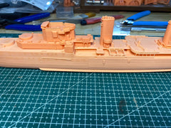3d Printed 1/350 United Kingdom Arethusa Light Cruiser 1943(full Hull/waterline)