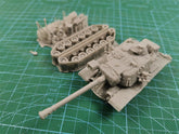3d Printed 1/35/72 US F-series "Freight Train" T110E4 Tank Destroyer Kit