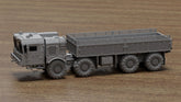 3d Printed 1/72/87 MZKT-7930 Heavy-Duty Truck Unpainted Kit