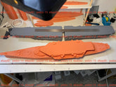 3d Printed Kit 1/350 Uss Battleship Louisiana (full Hull/waterline)
