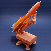 3d Printed 1/72/144 SA-5 Surface-to-Air Missile Defense System Unpainted Kit
