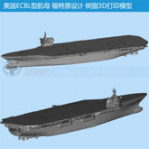 3d Printed Kits 1/700/1250/2000 U.s. Ecbl Aircraft Carrier Ford Class
