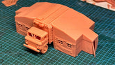 3d Printed 1/72 WWII Soviet Gaz66 Mobile Field Hospital Unpainted Kit