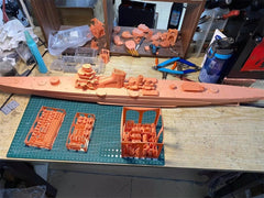 3d Printed 1/200 Japanese Furutaka-class Cruiser(full Hull/waterline)