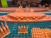 3d Print Kits 1/700 Uss Kearsarge Class Battleship(full Hull/waterline)