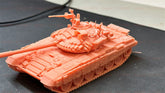 3d Printed 1/72 T-72AV Main Battle Tank Unpainted Kit