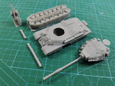 3d Printed 1/35/72 Russian F-series "Granite" IS-4 Heavy Tank Kit
