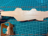 3d Printed 1/2000 Uss Midway Cv-41 Aircraft Carrier(full Hull/waterline)