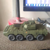 1/72 Chinese Pla Type 19 Wheeled Cannon Armored Vehicle Painted Finished Model